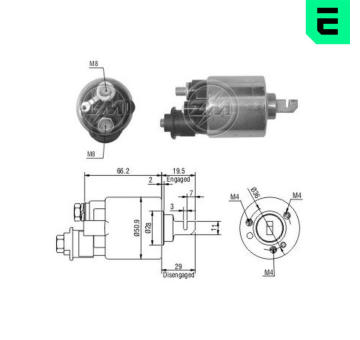 Spínač startéru SM42202 Mitsuba SM422-02