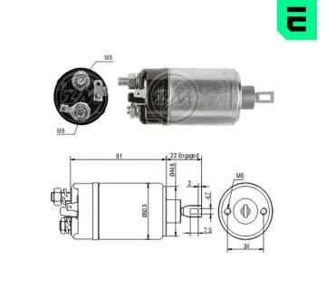 Spínač startéru ZM - Bosch  0331302011