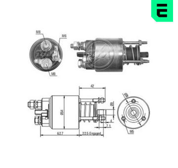 Elektromagnetický spínač, startér ERA ZM6395