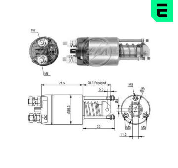 Spínač startéru 63222831 Magneti Marelli 85540411