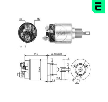 Spínač startéru ZM - Bosch 0331303022