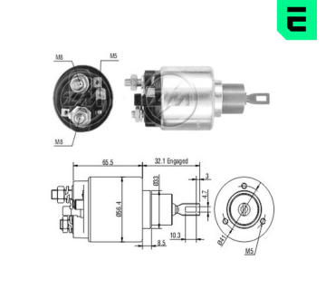 Elektromagnetický spínač, startér ERA ZM674