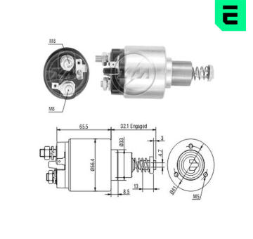 Elektromagnetický spínač, startér ERA ZM676