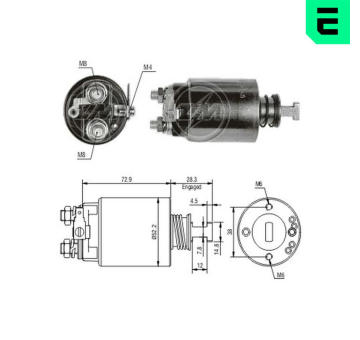 Spínač startéru S12-63A Valeo 442911