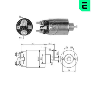 Elektromagnetický spínač, startér ERA ZM697