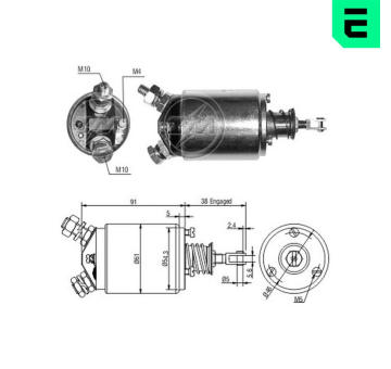 Elektromagnetický spínač, startér ERA ZM733