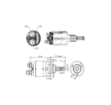 Spínač startéru ZM - Bosch 0331402011