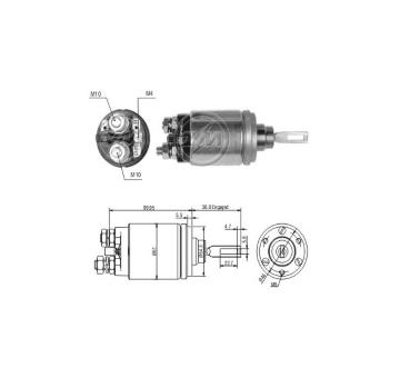 Spínač startéru ZM - Bosch 0331401009