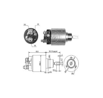 Spínač startéru ZM - Bosch 0331303106