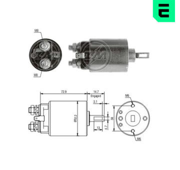 Spínač startéru ZM - Hitachi 2114-37005  RC 133054 ZM