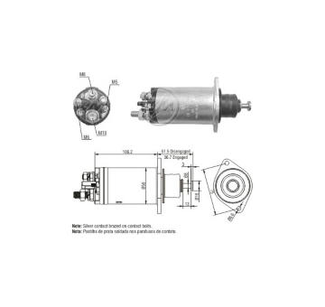 Spínač startéru 10479626 Delco 10457368