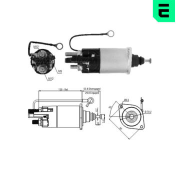 Elektromagnetický spínač, startér ERA ZM841