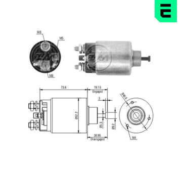 Elektromagnetický spínač, startér ERA ZM860