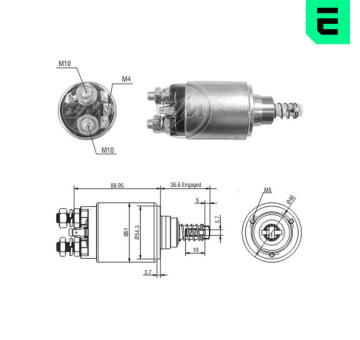 Spínač startéru 0001230007 Bosch 2339402143