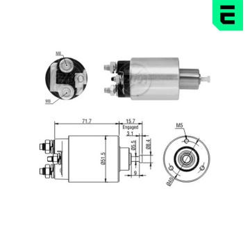 Spínač startéru ZM - Delco 10455503