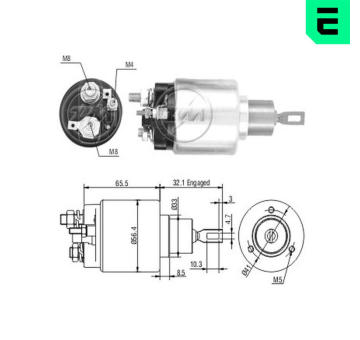 Spínač startéru ZM - Bosch 0331303020  RC 137826 ZM