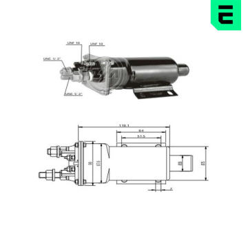 Spínač startéru 0001108038 Ford C3TZ11390A
