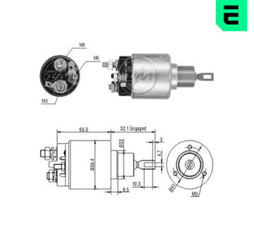 Elektromagnetický spínač, startér ERA ZM973