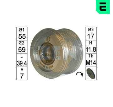 Předstihová spojka ERA ZN5656
