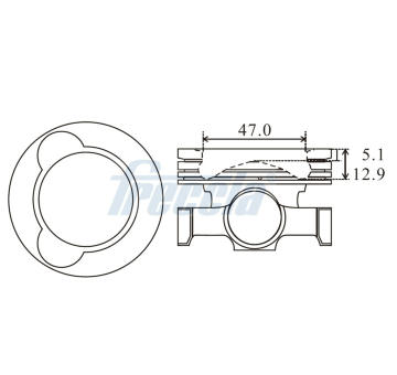 Píst FRECCIA FP23-113300