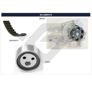 Vodni pumpa + sada ozubeneho remene HUTCHINSON KH 48WP373