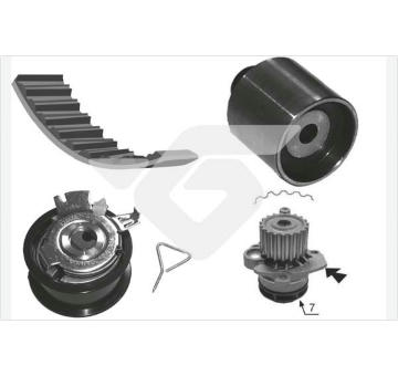 Vodné čerpadlo + sada ozubeného remeňa HUTCHINSON KH 194WP67