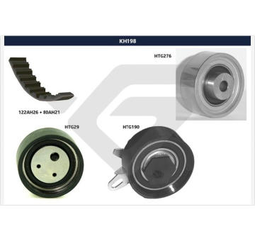 Sada ozubeného remeňa HUTCHINSON KH 198