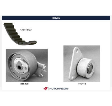 Sada ozubeného remeňa HUTCHINSON KH 476
