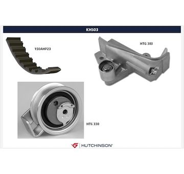 ozubení,sada rozvodového řemene HUTCHINSON KH 503
