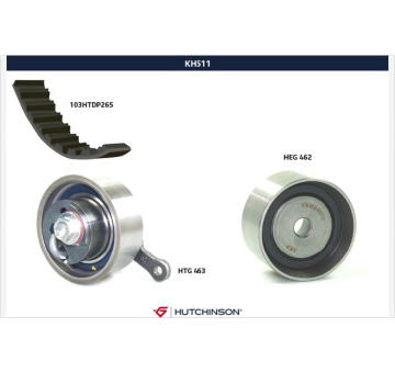 ozubení,sada rozvodového řemene HUTCHINSON KH 511