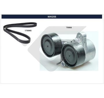 Sada zebrovanych klinovych remenu HUTCHINSON KHV 255