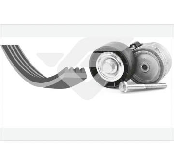 Sada žebrovaných klínových řemenů HUTCHINSON KHV 53