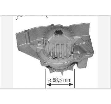 Vodní čerpadlo, chlazení motoru HUTCHINSON WP12