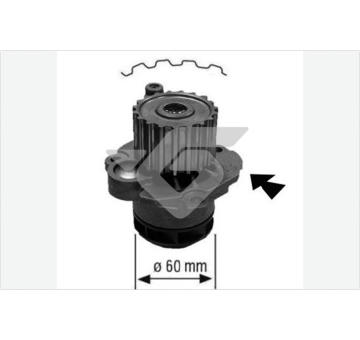 Vodné čerpadlo, chladenie motora HUTCHINSON WP126