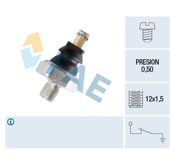Olejový tlakový spínač FAE 10200