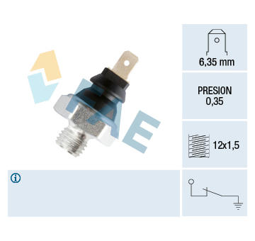 Olejový tlakový spínač FAE 11200
