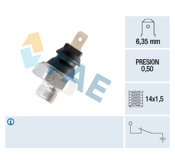 Olejový tlakový spínač FAE 11250