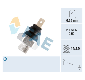 Olejový tlakový spínač FAE 11260