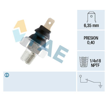 Olejový tlakový spínač FAE 11320