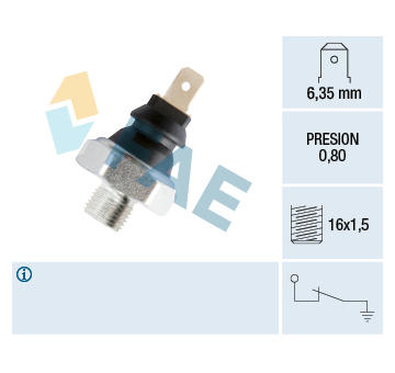 Olejový tlakový spínač FAE 11630