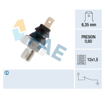 Olejový tlakový spínač FAE 11650