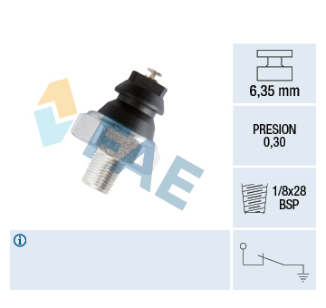 Olejový tlakový spínač FAE 12240