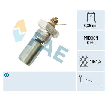 Olejový tlakový spínač FAE 12260