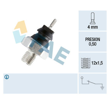 Olejový tlakový spínač FAE 12280
