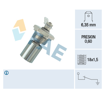 Olejový tlakový spínač FAE 12340
