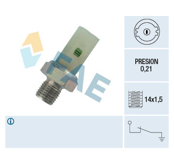 Olejový tlakový spínač FAE 12350