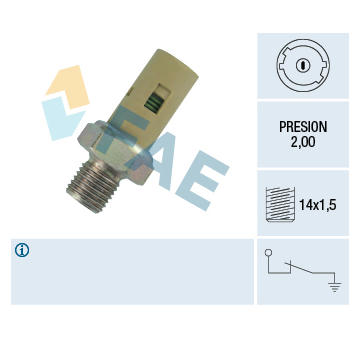Olejový tlakový spínač FAE 12360