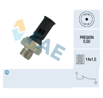 Olejový tlakový spínač FAE 12390