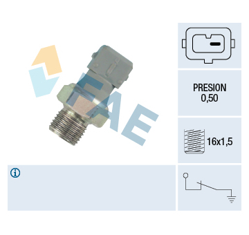 Olejový tlakový spínač FAE 12460