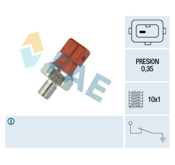 Olejový tlakový spínač FAE 12475